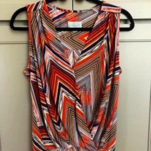 Veronica M Western Style  Surplice Top